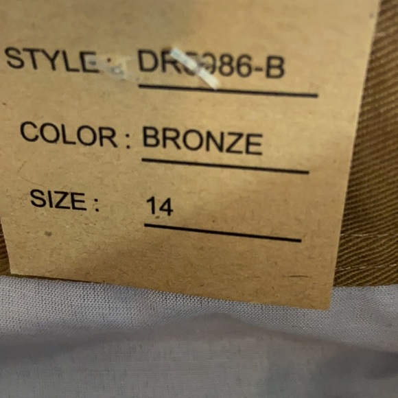 Denim & Rivets Bronze Boy's Shorts Size 14 ( Boy) - Picture 5 of 6